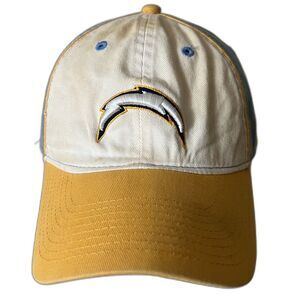 1990s Vintage Mens Reebok NFL Los Angeles Chargers Baseball Hat Cap sz Large